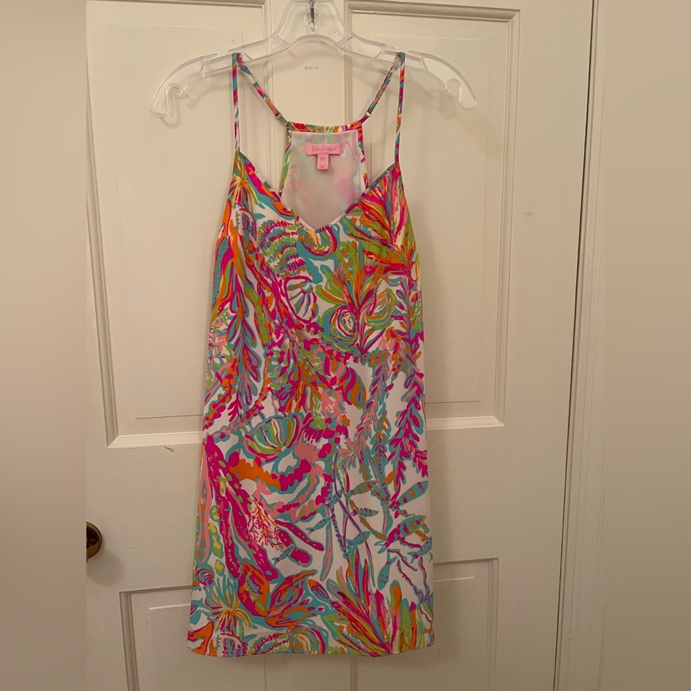 Lilly Pulitzer Lovers’ Coral Slip Dress